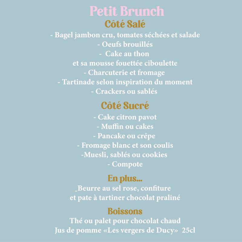 Petit Brunch Fin Mars Caen