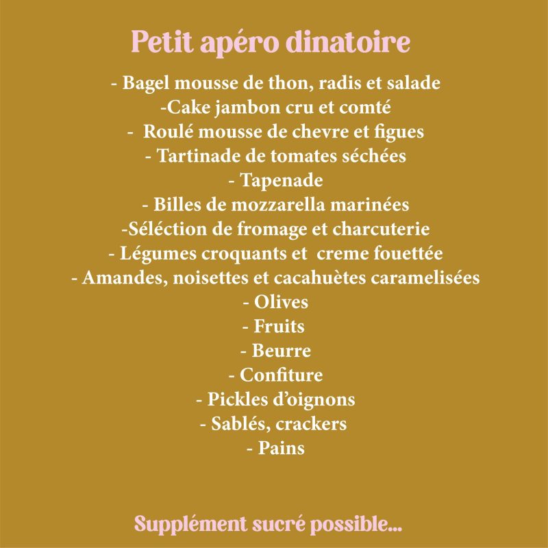 Apéro petit Brunch Mars