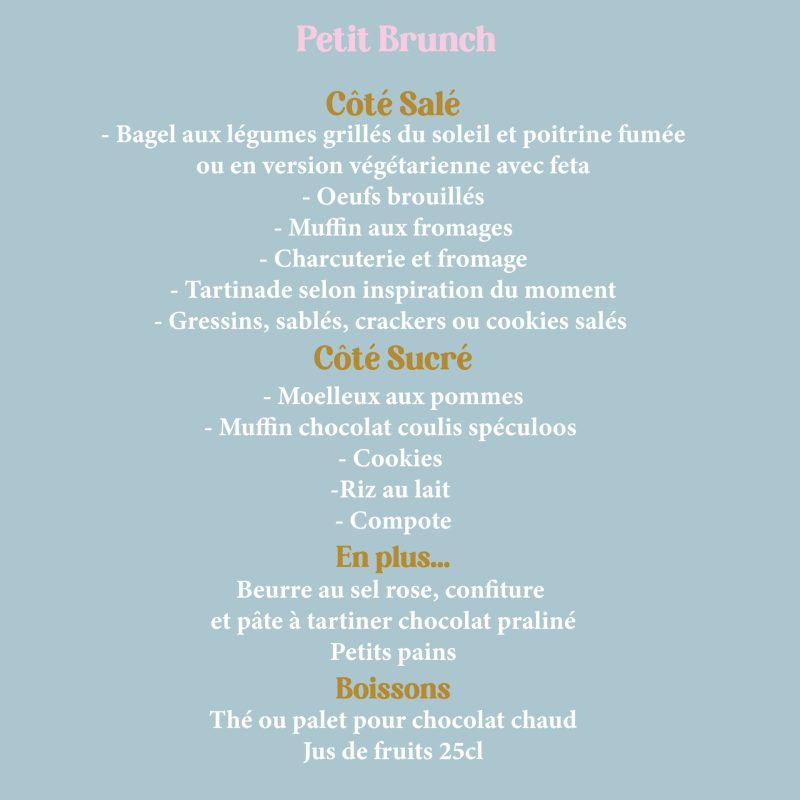 Brunch du mercredi 24 mai